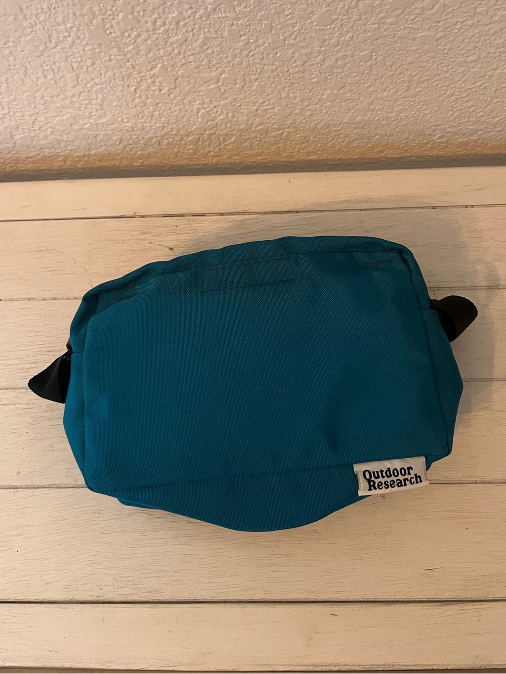 Vintage Outdoor Research teal pouch/toiletry bag hiking camping